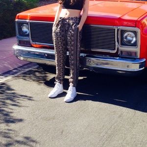 Boho Pattern Jogger Cut Pants